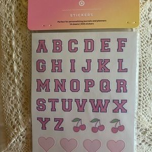 Two Packages Stoney Clover Lane x Target Stickers